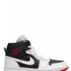 Jordan 1 Mid White Black Red 2022